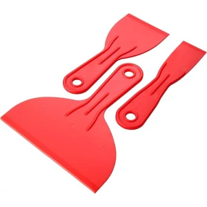 3 Pcs Putty Knife,Flexible Plastic Paint Scraper Tool 3-Pack: 1-1/2", 3", 6", 3 Pcs Putty Knife
