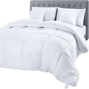 Utopia Bedding White Comforter Duvet Queen Size - Each