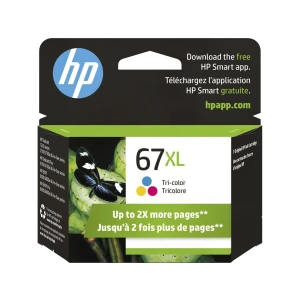 HP 67XL Tri Colour Original Ink Cartridge - Each