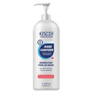 Zytec Germ Buster 1 Litre Hand Sanitizer Gel - Each