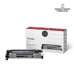 Premium Compatible Black Toner Cartridge for HP 58A (CF258A) With Ink Level