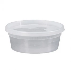 Deli Soup Containers with lids 8 oz. - 240/Case