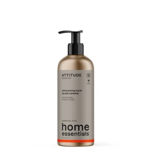 Attitude Dishwashing Liquid : Home Essentials™ | Essential Oils - 473ml Sage and Orange - Each