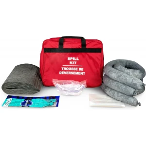 Spill Kit for Oil, Chemical, Fluid, and Waste – Quick Cleanup and Emergency Response – Each