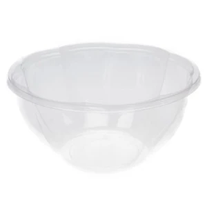 Compostable Clear 32 oz Salad Bowl Container  - 300/cases