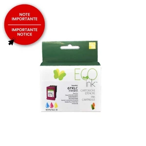 Premium Compatible Tri Colour Ink Cartridge for HP 67XL
