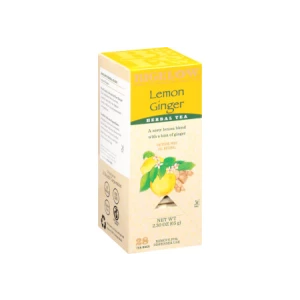 Bigelow Lemon Ginger Tea Bags - 28/box