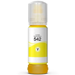 Epson Compatible 542 Yellow High Capacity Ink Bottle for (T542420)