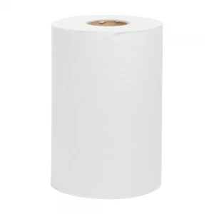 White Hand Paper Roll 8'' X 350ft - 12 Rolls