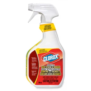 Clorox Disinfecting Bio Stain & Odor Remover - 946ml Spray with Trigger - 9/Case