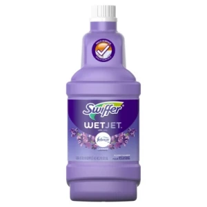 Swiffer WetJet Solution Refill - Febreeze Lavender Vanilla and Comfort Fresh Scent - 1.25L - 4/pack