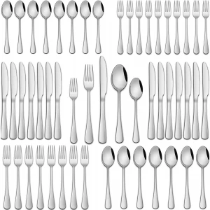Cutlery Set - 30 Piece Mirror Polished Tableware Silverware