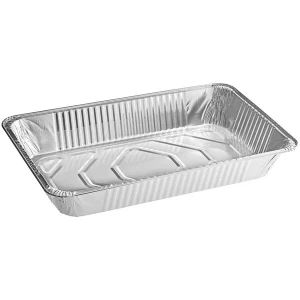 Foil Pan Aluminum Container Full Size Deep - 50/Case