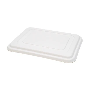 Fibre Lid for Fiber Bento Box, 5-Compartment 11.25 x 8.75 x 0.75"- 200/Case