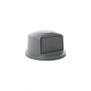 Dome Top Lid with Push Door that Fits Brute 32G - Gray