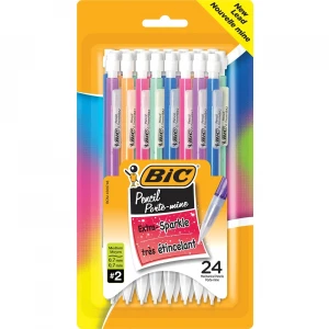 BIC Shimmers Mechanical Pencil - 24/Pack