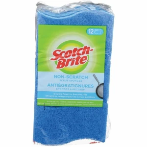 Scotch-Brite Non Stick Scrub Sponge Pads - 12/Pack