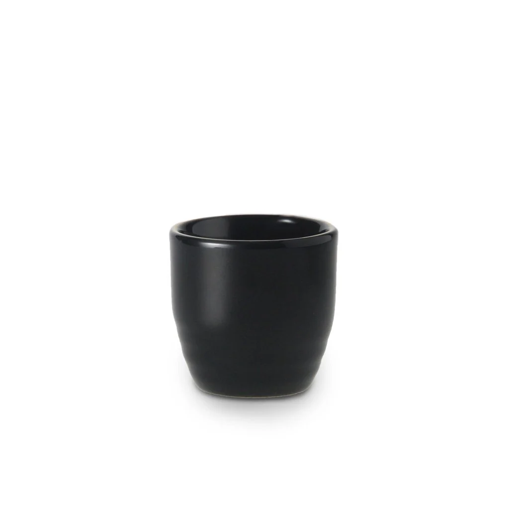 Sake Drink Cup Black Ceramic - Each