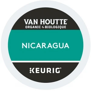 Van Houtte® Nicaragua Organic Medium Roast Single Serve K-Cup® Coffee Pods (24 Pack)