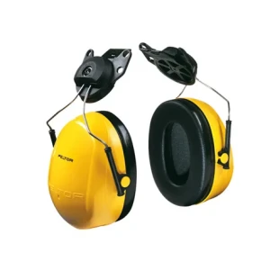 3M™ Peltor™ Optime™ 98 Cap-Mount Earmuff - yellow - Each