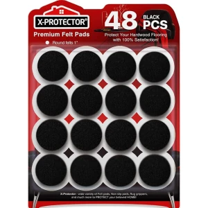 Felt Furniture Pads X-PROTECTOR - 48 PCS
