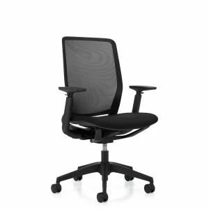 High Back Synchro-Tilter Black Seat Color - Each