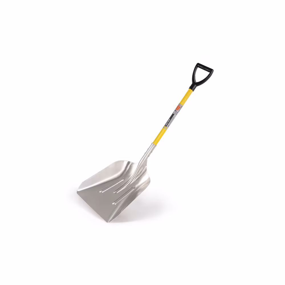 Aluminum Grain Scoop - 35" D-Handle