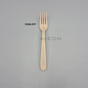 Western Fiber Compostable Wooden 6.5" Fork - 1000/Case