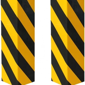 Foam Wall Corner Guard for Parking Garages and Wall Protector With Corner Guards - Set of 2