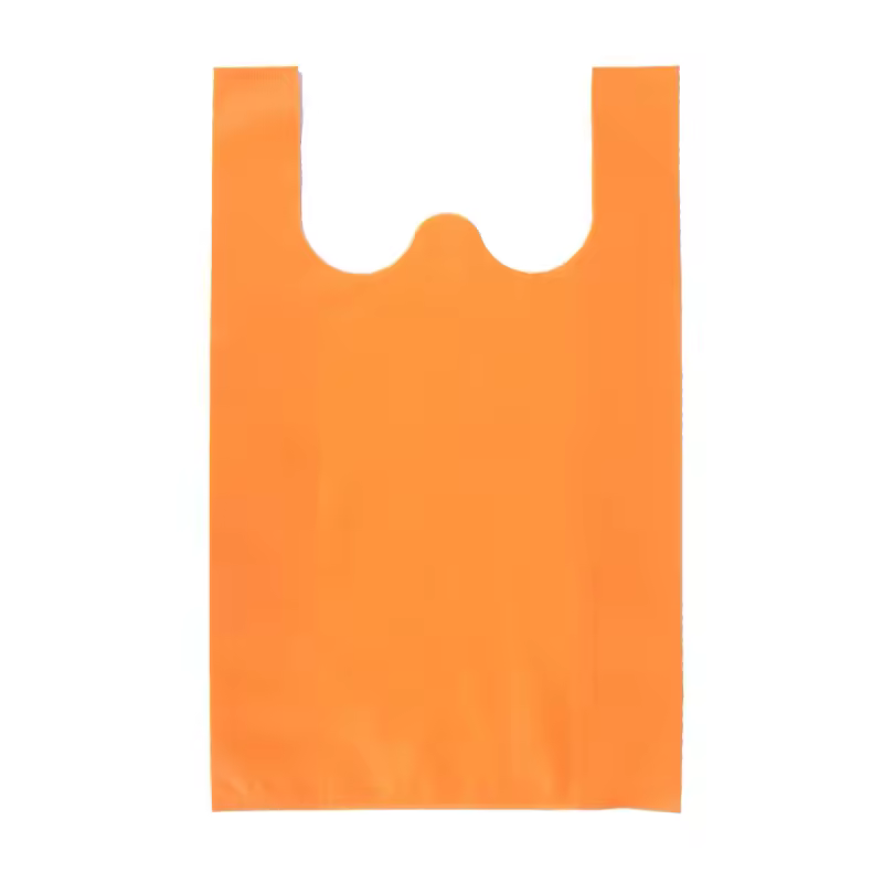 Non Woven Grocery Orange Bags in  - 250/Case
