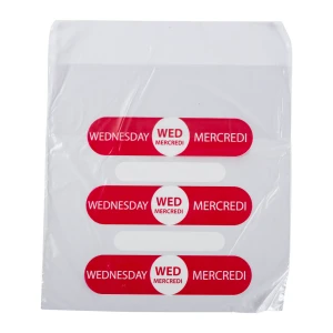 Bag Day Spot Loose Portion Bags for Wednesday - 1000/Case