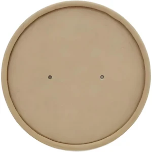 Eco Friendly Kraft PP Lid 800 Series Clear Paper Food Container 500/Case