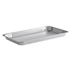 Foil Pan Aluminum Container Full Size Shallow - 50/Case