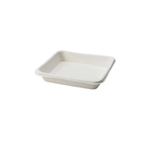 Sugarcane 6 x 6" Fibre Tray - 500/Case
