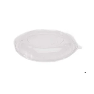 Compostable Clear Lid for 16 oz Salad Bowl Container  - 450/cases