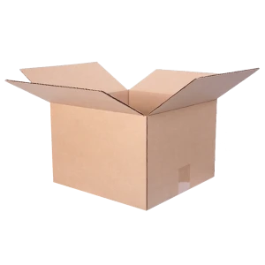 6" x 4.5" x 4.5" Kraft Shipping Corrugated Box - 25/Bundle