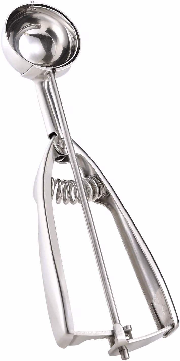 Japanese Rakutan Disher 40 CC Stainless Steel Scoop