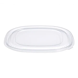 Clear PET Flat Lid for 2XL Catering Bowl - 50/Case