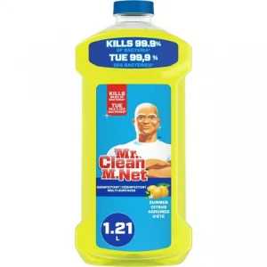 Mr. Clean Summer Citrus Disinfectant Cleaner 1.21L Bottles - 6/Case