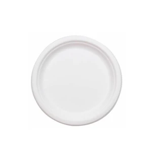 Plate Bagasse Round 10" - 500/case
