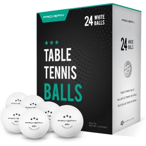 Pro Spin Ping Pong Balls - 24/Box