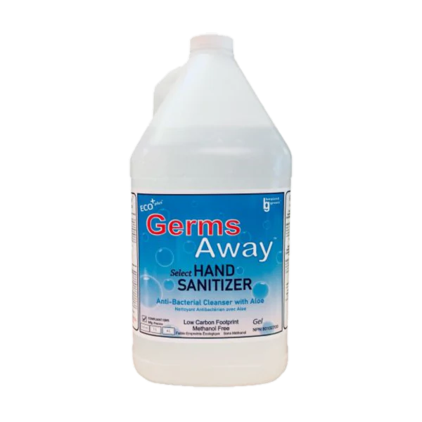 Germs Away Hand Sanitizer 4L Bottle - 4 x 4/Case