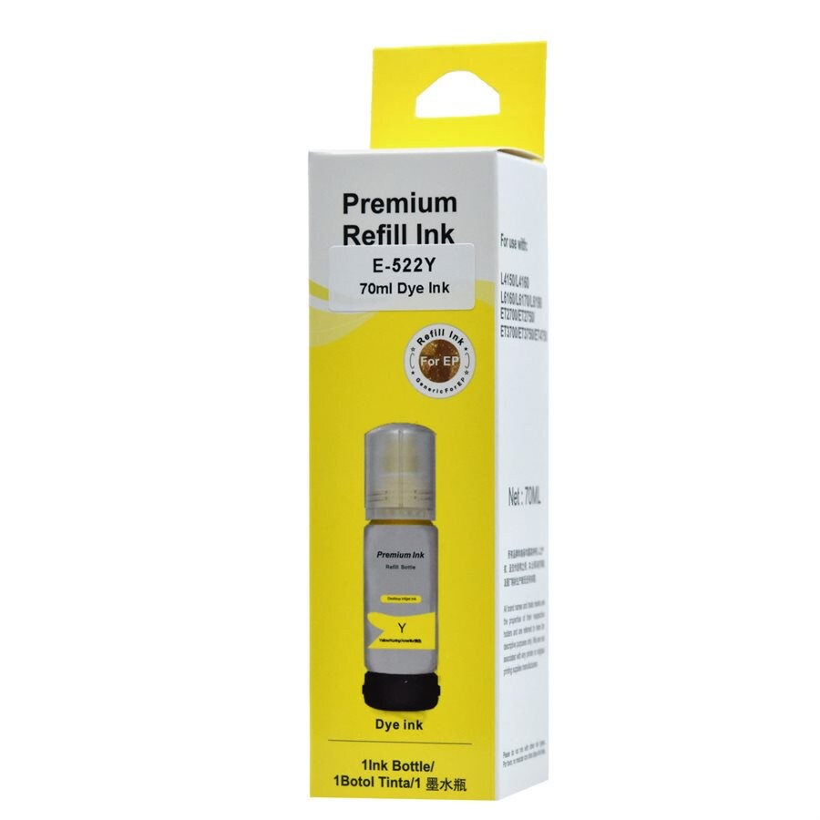 Epson T522420 Compatible Yellow Premium Ink - Each