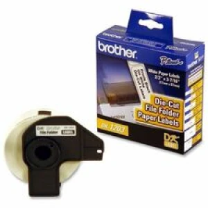 Brother QL Printer File Folder Labels DK1203, 300 labels - Each