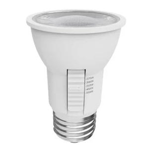 Votatec VO-PAR16W5.5-120-5Way-S-D, LED PAR16, 120V, 5.5W, 500 Lumens, E26 Base, 2700K/3000K/3500K/4000K/5000K Adjustable - Each
