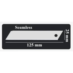 Food Grade  Extra Heavy-Duty Blades, 25-mm x 125mm - 10/Pack