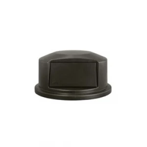 Dome Top Lid with Push Door that Fits Brute 32G - Black