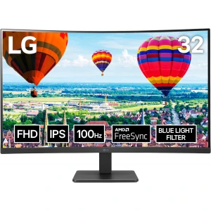 LG 32MR51CA 31.5” Full HD VA Curved Monitor with AMD FreeSync and 100Hz Refresh Rate