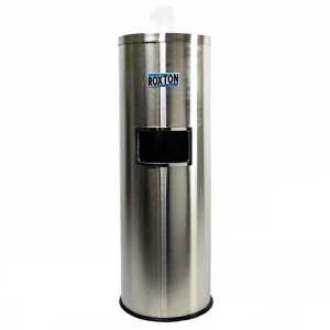 Stainless Steel Floor Stand Disinfecting Wipes Dispenser