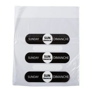 Bag Day Spot Loose Portion Bags for Sunday - 1000/Case